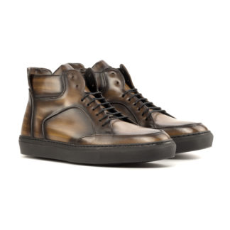 Leather Patina High Top